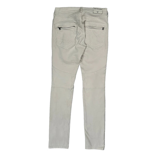 True Religion Jeans - 30W 33L White Cotton