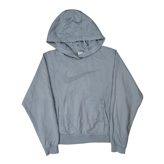 Nike Hoodie - Medium Blue Polyester