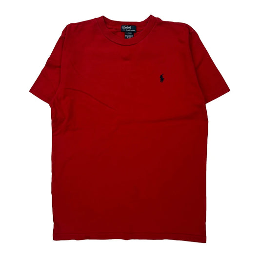Age 10-12 Polo By Ralph Lauren T-Shirt - Large Red Cotton