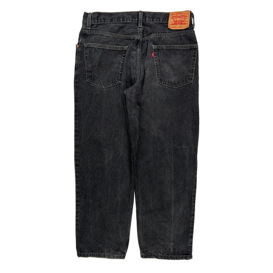 Levis 550 Jeans - 34W 29L Black Cotton
