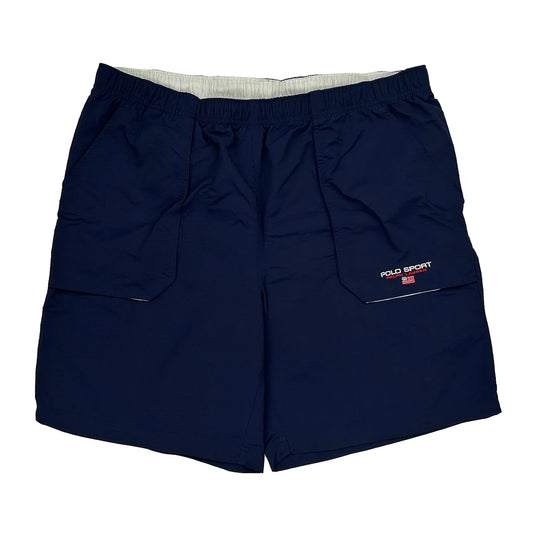 Swim Polo Sport Sport Shorts - 2XL Navy Polyester
