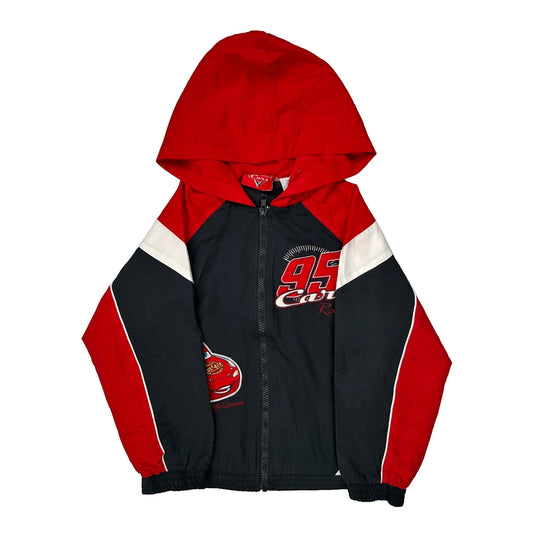 Lightning Mcqueen, Age 5 Disney Cartoon Windbreaker - Small Black Polyester