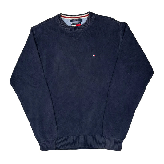Tommy Hilfiger Jumper - Medium Navy Knitted