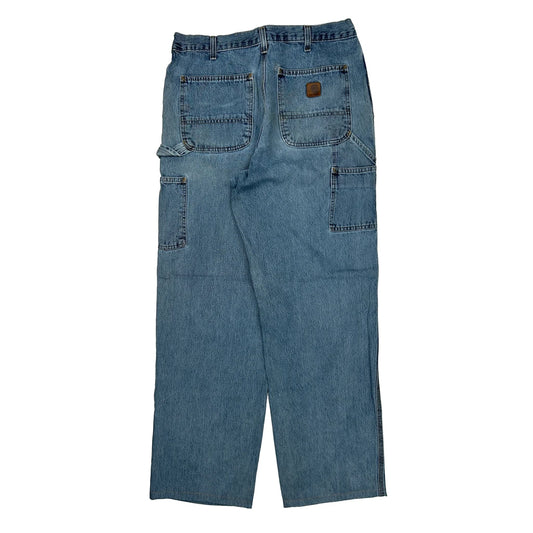 Carhartt Carpenter Jeans - 32W 31L Blue Cotton