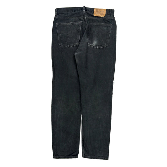 Levis Jeans - 34W 32L Black Cotton