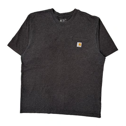 Carhartt T-Shirt - XL Grey Cotton