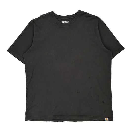 Carhartt Tall T-Shirt - 2XL Black Cotton