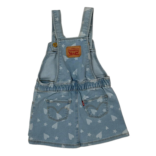Vintage Age 18 Months Levis Dress - 3XS Blue Cotton