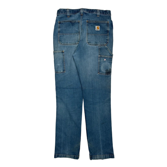 Carhartt Carpenter Jeans - 31W 33L Blue Cotton Blend