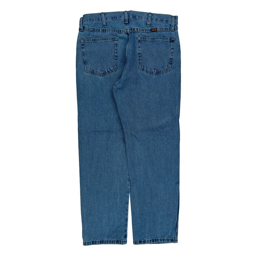 Wrangler Jeans - 34W 30L Blue Cotton