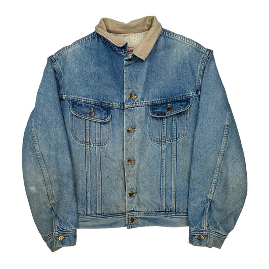 Lee Denim Jacket - Large Blue Denim