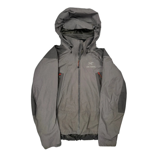 Arc''Teryx Waterproof Jacket - XL Grey Nylon