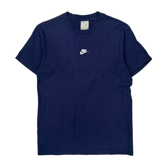 Vintage Nike T-Shirt - Medium Blue Cotton