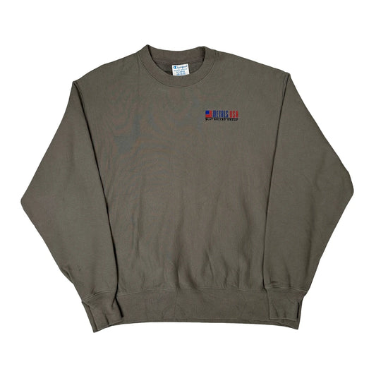 Reverse Weave Champion Sweatshirt - XL Grey Cotton