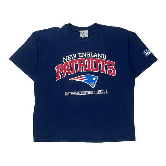 Made In USA Lee Sport Nfl T-Shirt - XL Blue Cotton