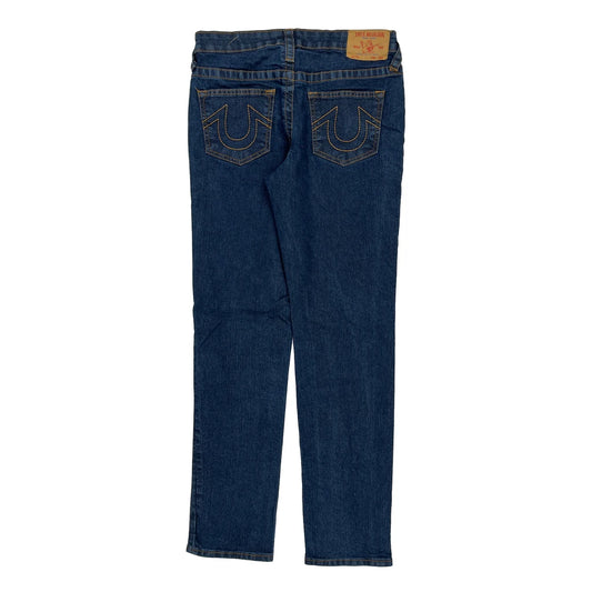 True Religion Slim Jeans - 28W UK 8 Blue Denim