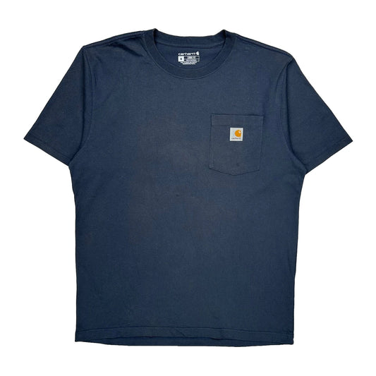 Carhartt T-Shirt - Medium Blue Cotton