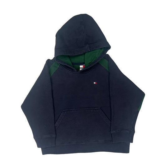 Age 5 Tommy Hilfiger Hoodie - Small Navy Cotton