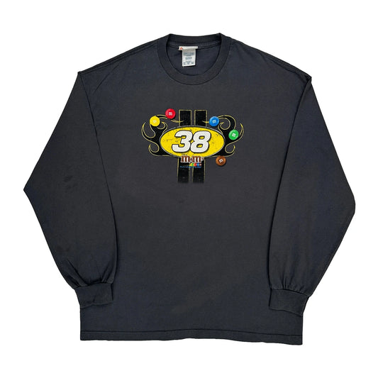 Sadler Full Throttle Chase Authentics Nascar Long Sleeve T-Shirt - XL Black Cotton