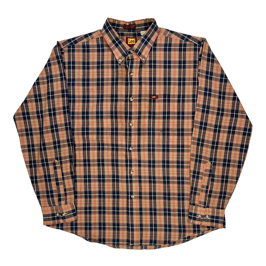 Lee Checked Shirt - XL Multicoloured Polyester Blend