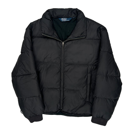Vintage Polo By Ralph Lauren Puffer - XL Black Down