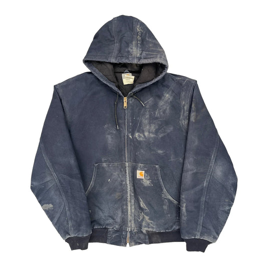Carhartt Dny Jacket - Large Blue Cotton