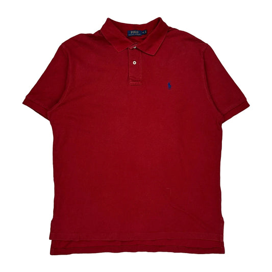 Polo By Ralph Lauren Polo Shirt - XL Red Cotton