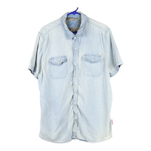  Vintage blue Guess Denim Shirt - mens medium