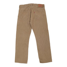  Vintage beige 501 Levis Jeans - mens 35" waist