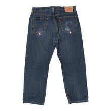  Vintage dark wash 505 Levis Jeans - mens 34" waist