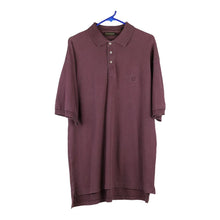  Vintage burgundy Timberland Polo Shirt - mens large