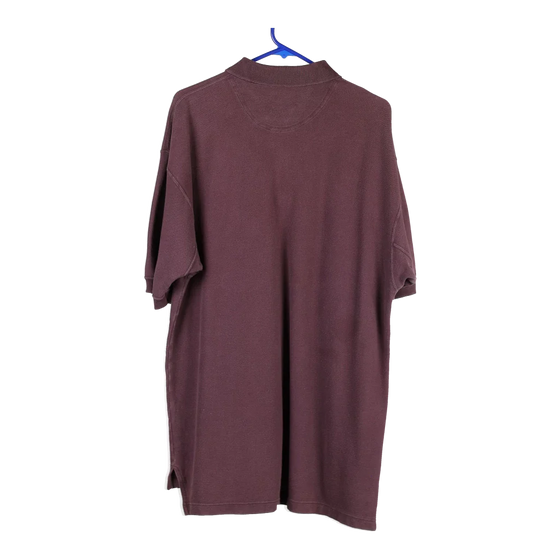 Vintage burgundy Timberland Polo Shirt - mens large