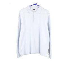  Vintageblue Kappa Long Sleeve Polo Shirt - mens large