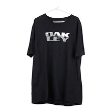  Vintage black Oakley T-Shirt - mens xx-large