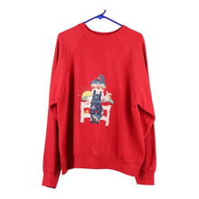  Vintage red Tultex Sweatshirt - womens x-large