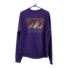  Vintage purple Atlantic City Nucleus Sweatshirt - womens large