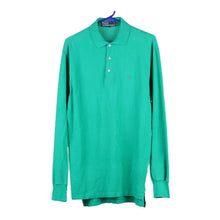  Vintage green Ralph Lauren Long Sleeve Polo Shirt - mens large