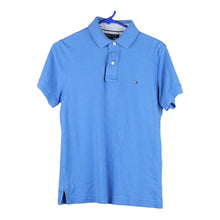  Vintage blue Tommy Hilfiger Polo Shirt - mens small