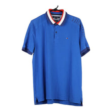  Vintage blue Tommy Hilfiger Polo Shirt - mens large