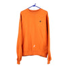 Vintage orange Champion Sweatshirt - mens medium