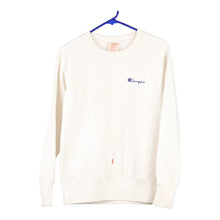  Vintage white Reverse Weave Champion Sweatshirt - womens medium