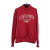 Vintage red Leavenworth Champion 1/4 Zip - mens large
