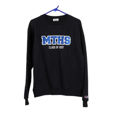  Pre-Loved black MTHS Champion Sweatshirt - mens medium