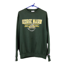  Vintage green George Mason University Champion Sweatshirt - mens large
