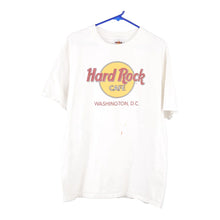  Vintage white Washington D.C. Hard Rock Cafe T-Shirt - mens large