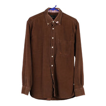  Vintage brown Mirto Cord Shirt - mens large