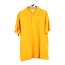  Vintage orange Lacoste Polo Shirt - mens xx-large