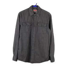  Vintage black Wrangler Denim Shirt - mens small