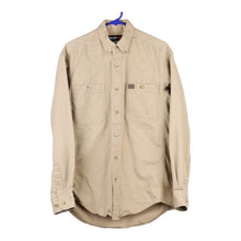  Vintage beige Wrangler Denim Shirt - mens medium