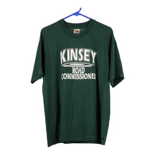  Vintage green Kinsey Fruit Of The Loom T-Shirt - mens large
